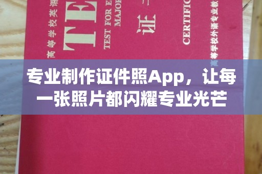 垣曲专业制作证件照App，让每一张照片都闪耀专业光芒